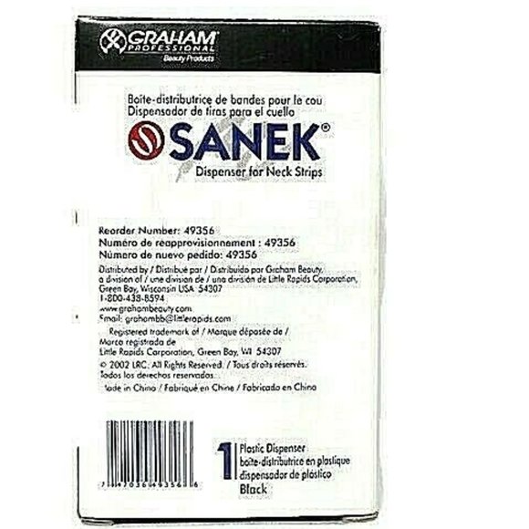 Graham Professional Sanek Plastic Black Dispenser - Picture 2 of 2